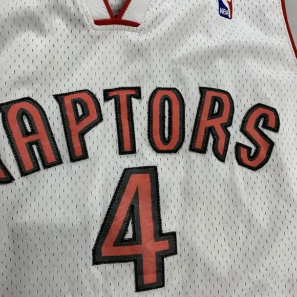 Adidas Chris Bosh Toronto Raptors Jersey Men’s Size 3XL White & Red - Picture 4 of 10